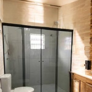 KIT BOX RED.2 FIXOS E 2 PORTAS - 2,20 L X 1,90 A - BRANCO